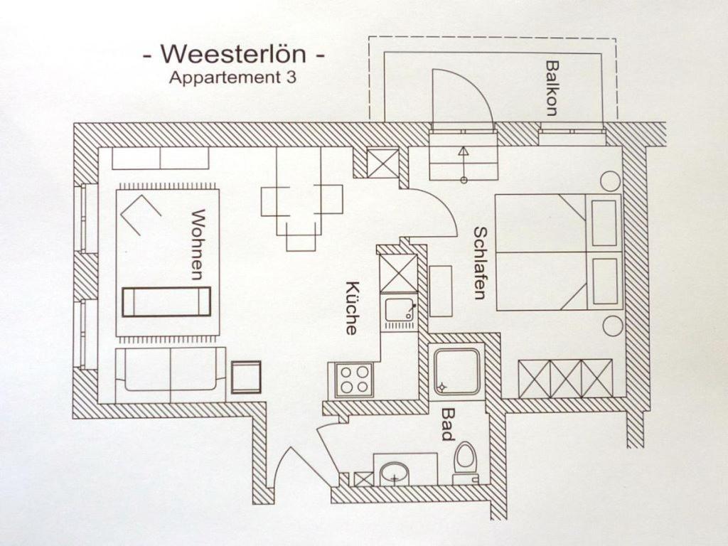 Boetticher Str. 9, W3, Weesterloen Вестерланд Экстерьер фото